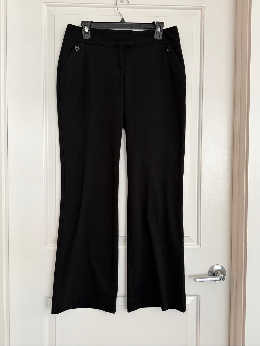 The Limited Cassidy Fit Black Sailor Stretch Bootcut Pants 6 Regular Capsule